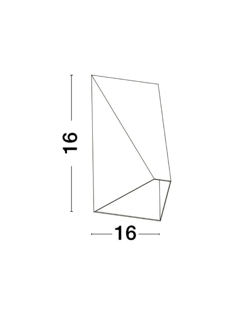 Bazz LED Wandleuchte 3000K