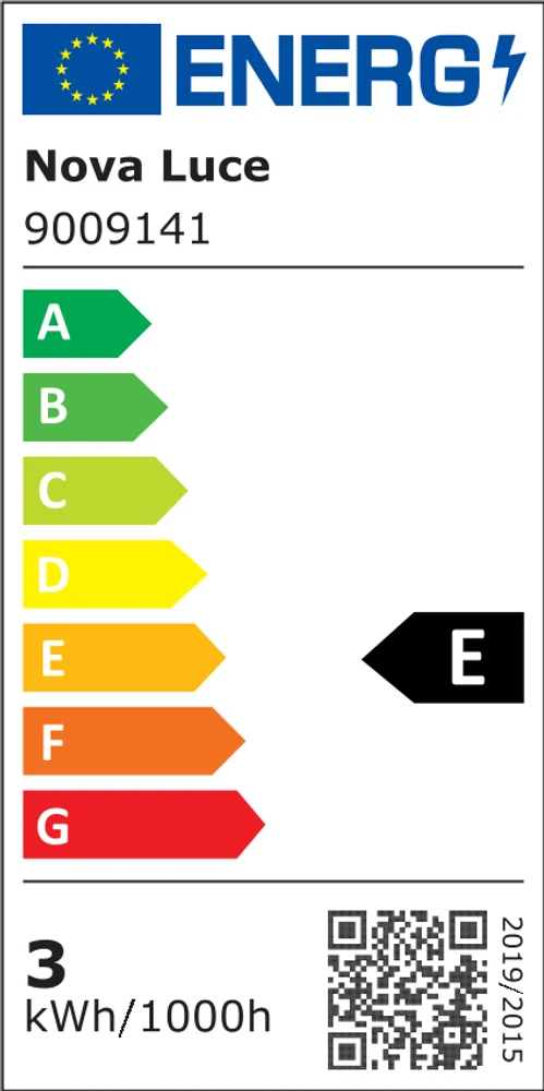 Aelia LED Pendelleuchte 3000K Schwarz, Rauch