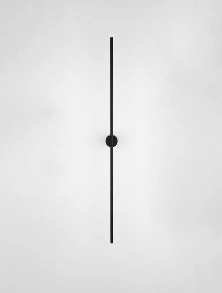 Aden LED Wandleuchte 3000K Schwarz