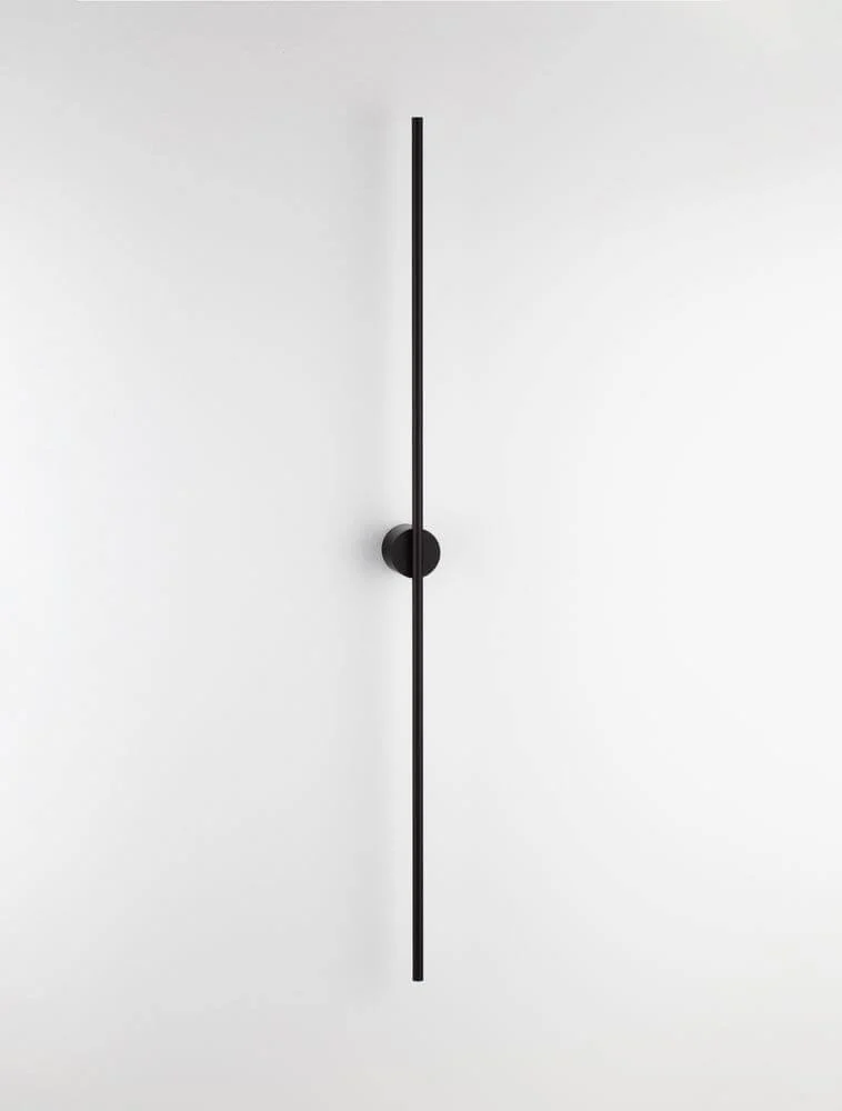 Aden LED Wandleuchte 3000K Schwarz