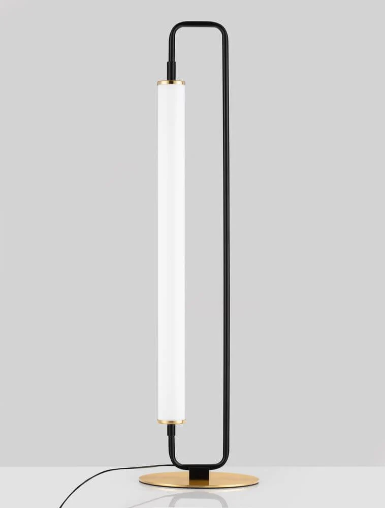 Wetro LED Tischleuchte 3000K Schwarz, Gold