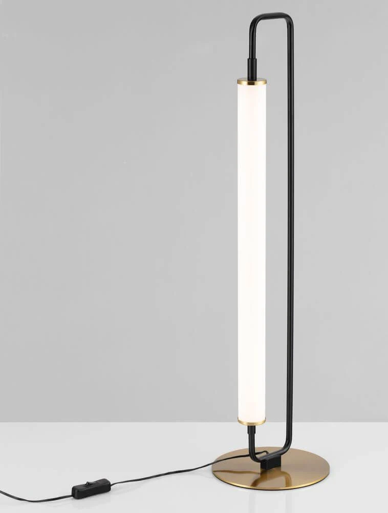 Wetro LED Tischleuchte 3000K Schwarz, Gold
