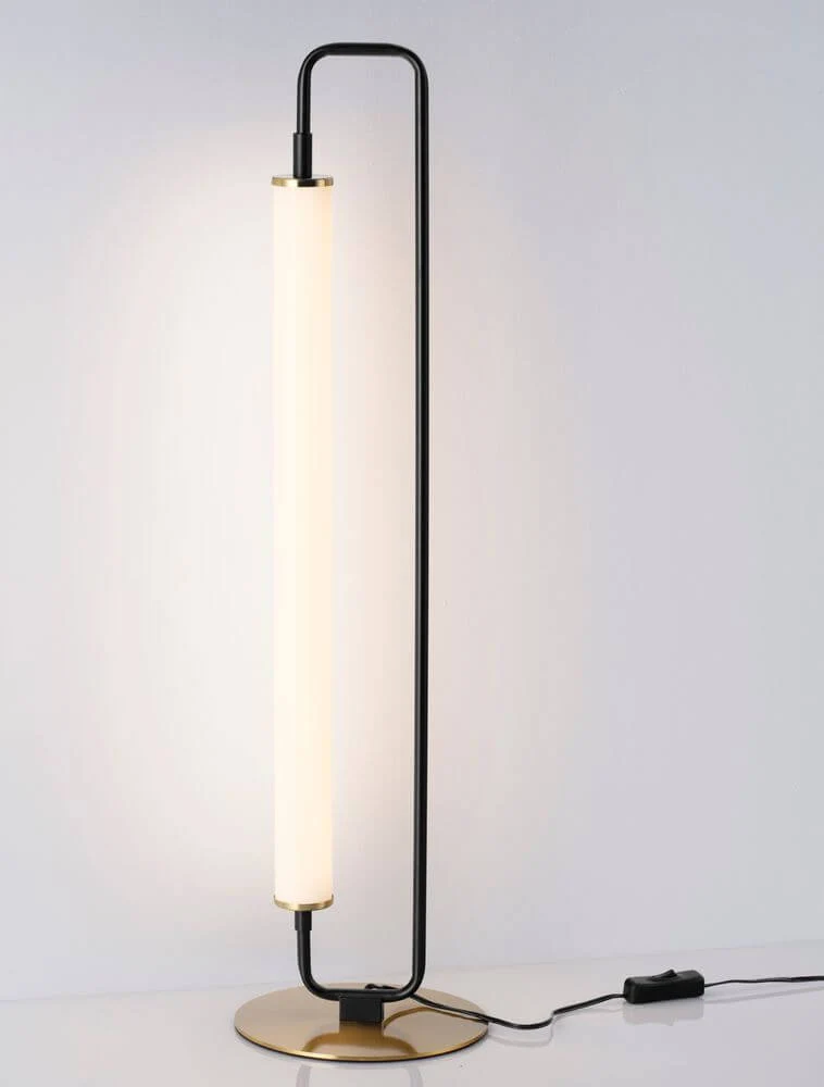 Wetro LED Tischleuchte 3000K Schwarz, Gold