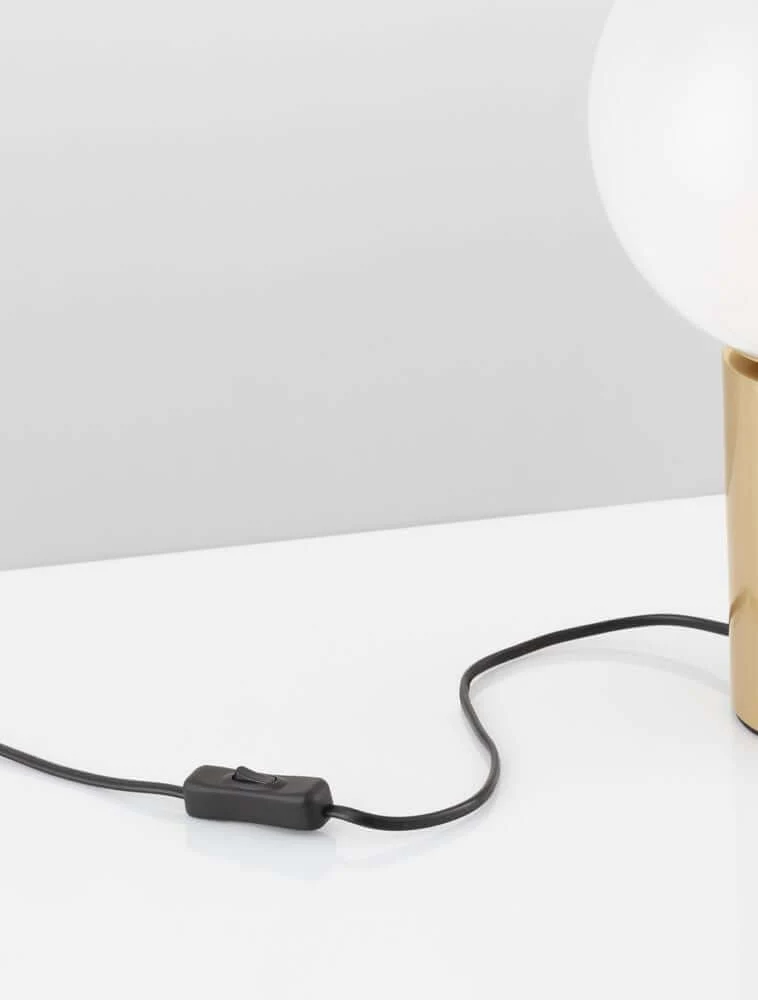 Vita Tischleuchte Gold, Weiß