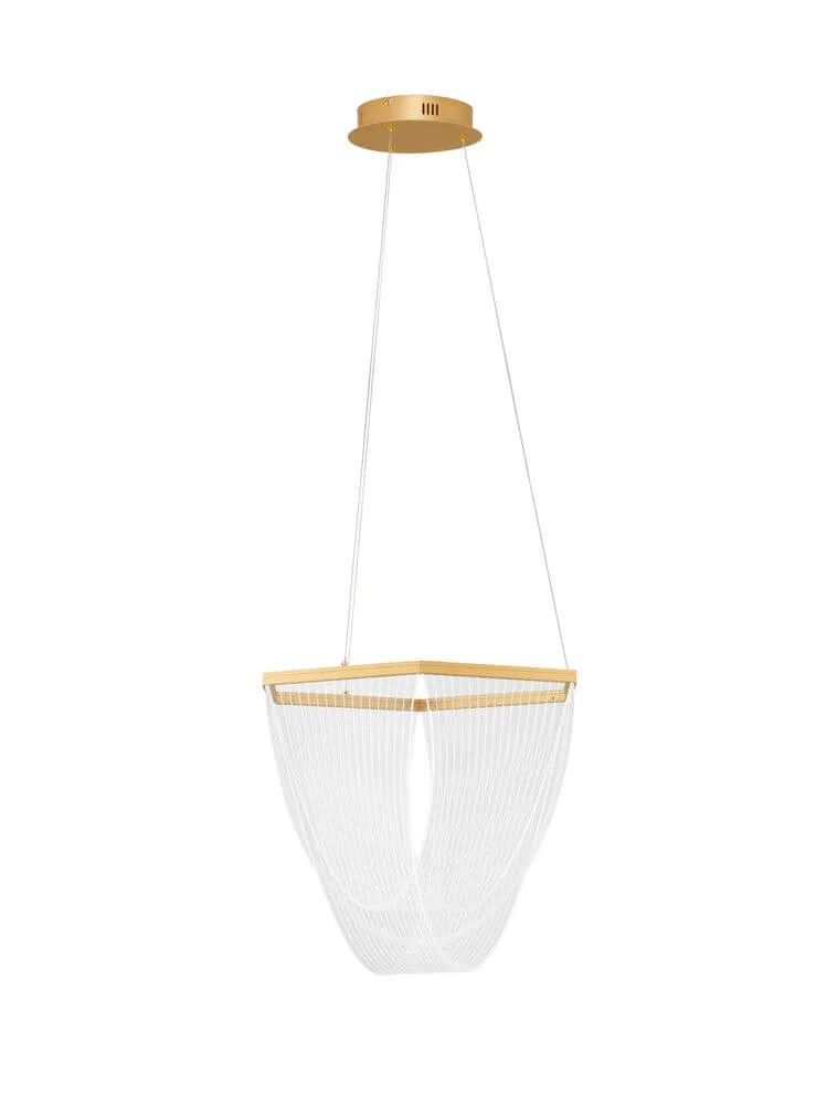 Valentin LED Pendelleuchte 3000K Gold