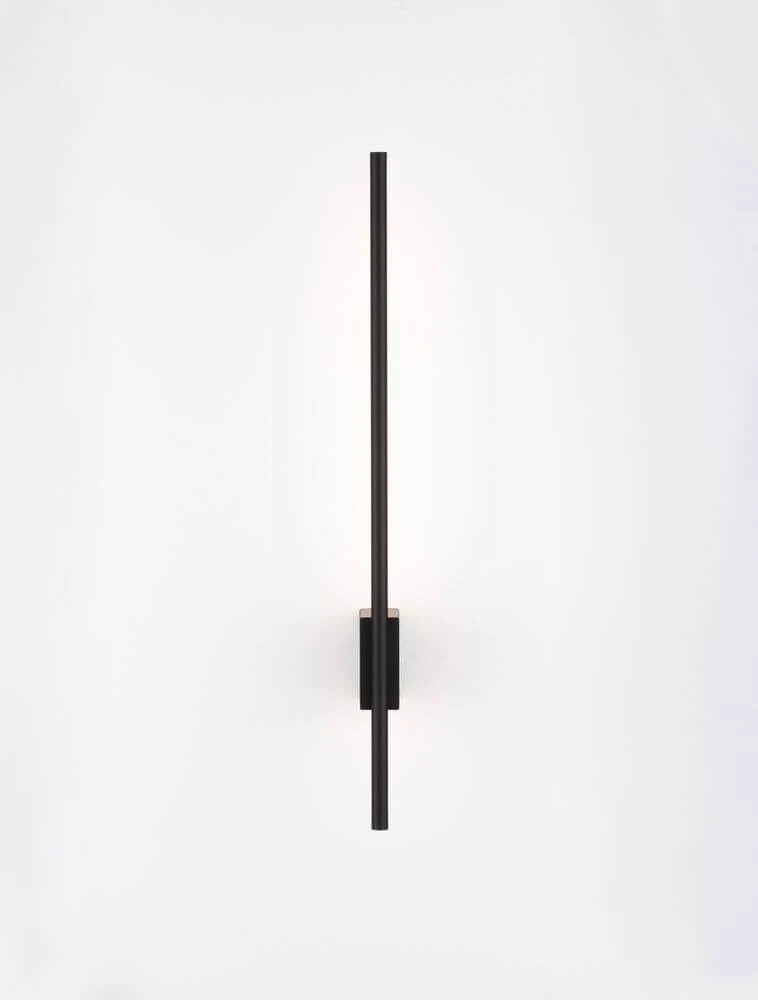Tien LED Wandleuchte Versetzt 45/15cm 3000K Schwarz
