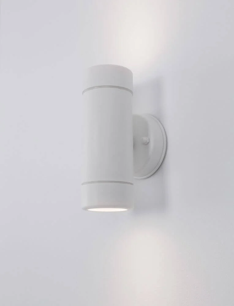 Limbio Außenwandleuchte H 18cm GU10 Up & Down IP54
