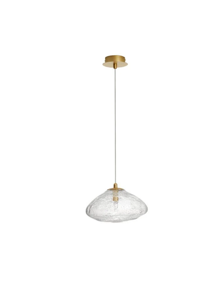 King Pendelleuchte G9 Gold, Transparent