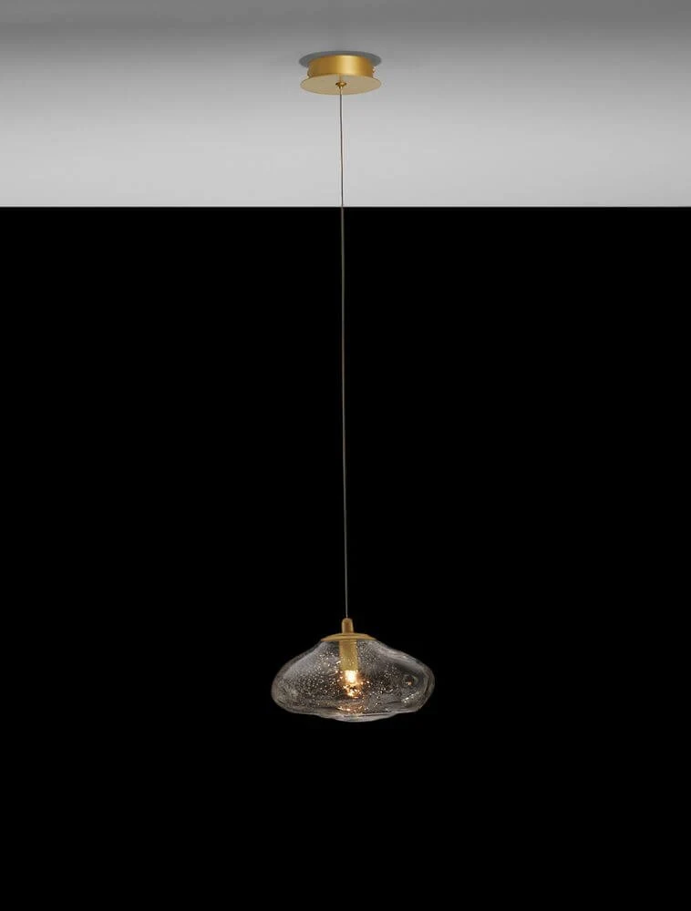 King Pendelleuchte G9 Gold, Transparent