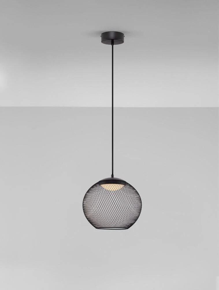 Kinetic LED Pendelleuchte 3000K Schwarz