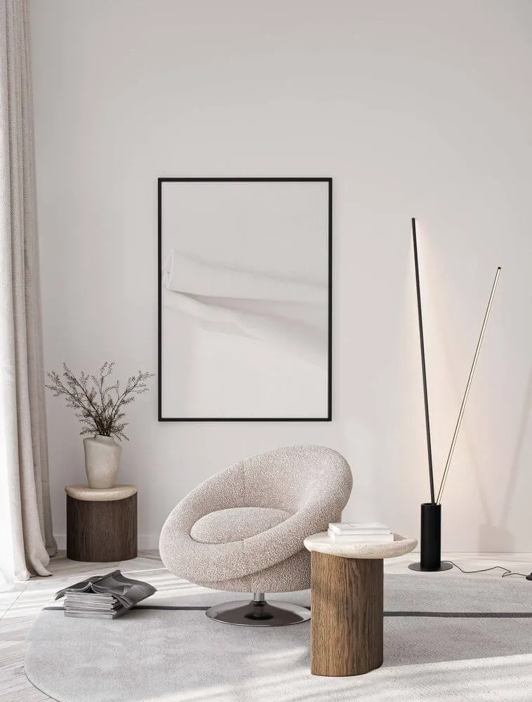Kimolia LED Stehlampe 2-flammig Ø 22cm 3000K