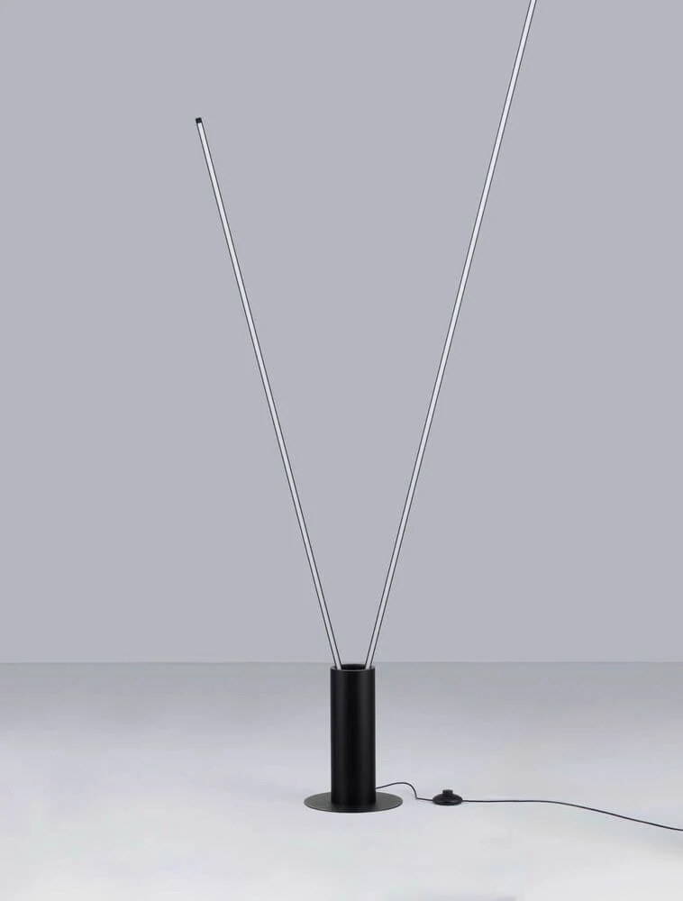 Kimolia LED Stehlampe 2-flammig Ø 22cm 3000K