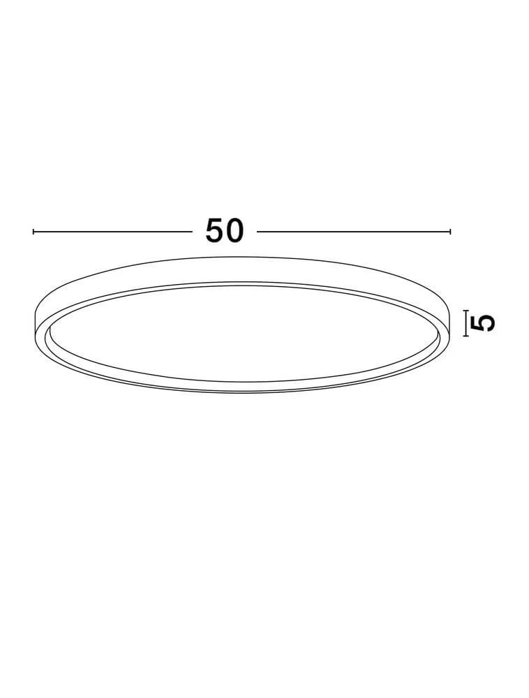 Istos Deckenleuchte Ø 50cm 2700, 3000K