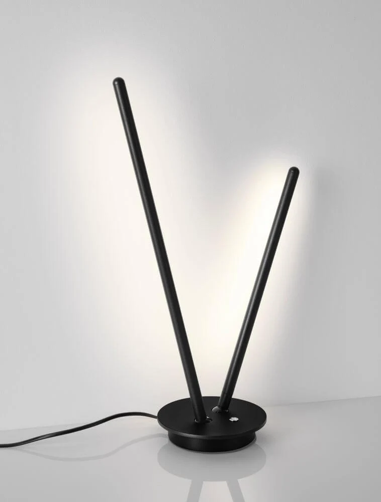 Intec LED Tischleuchte 2-flammig Ø 15cm 3000K