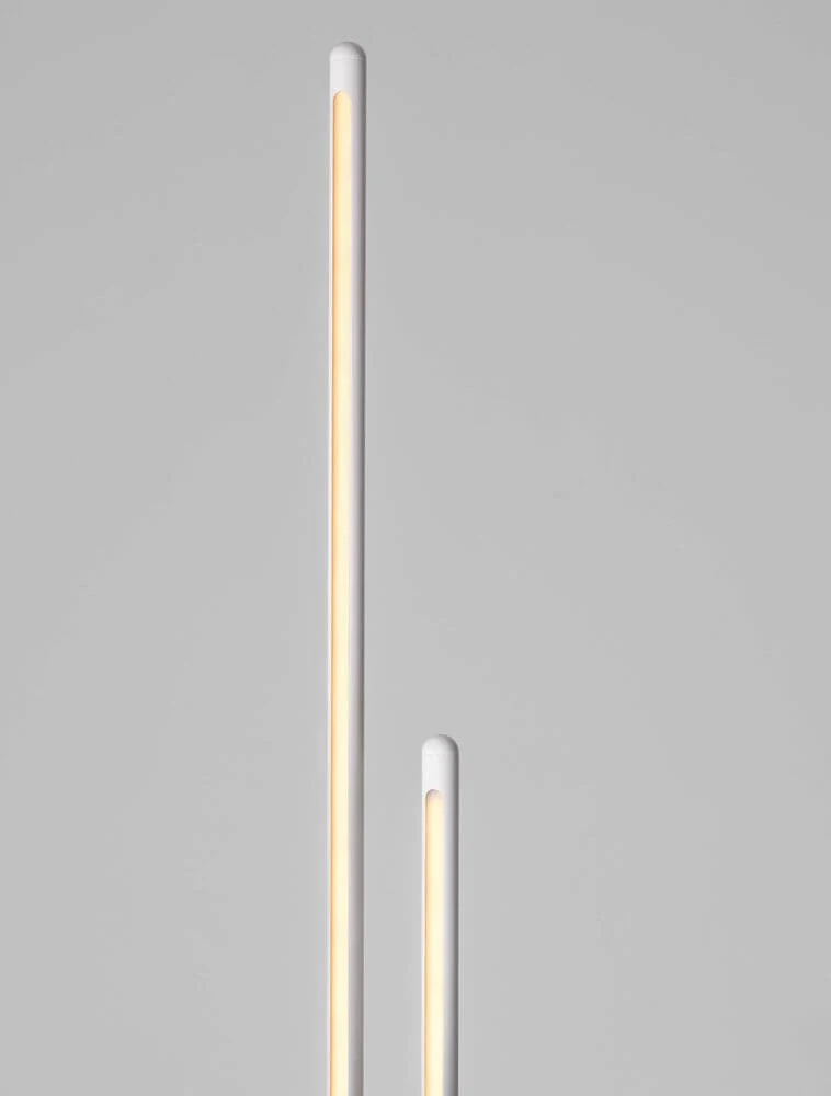 Intec LED Stehlampe H 184cm 2-flammig 3000K