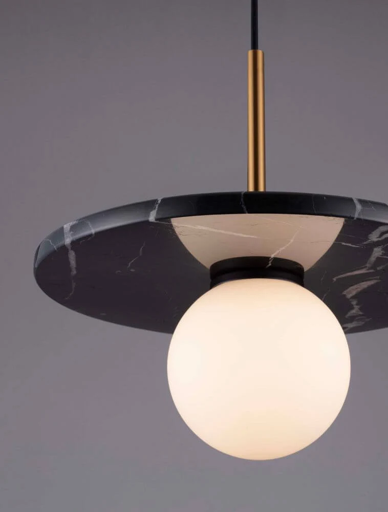 Idor Pendelleuchte Ø 30cm G9 Marmor