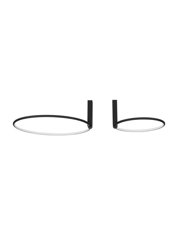 Garve LED Deckenleuchte 2-flammig Ø 60cm 3000K