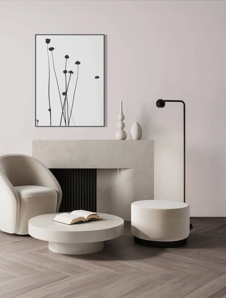 Sfera Stehlampe 3000K Schwarz