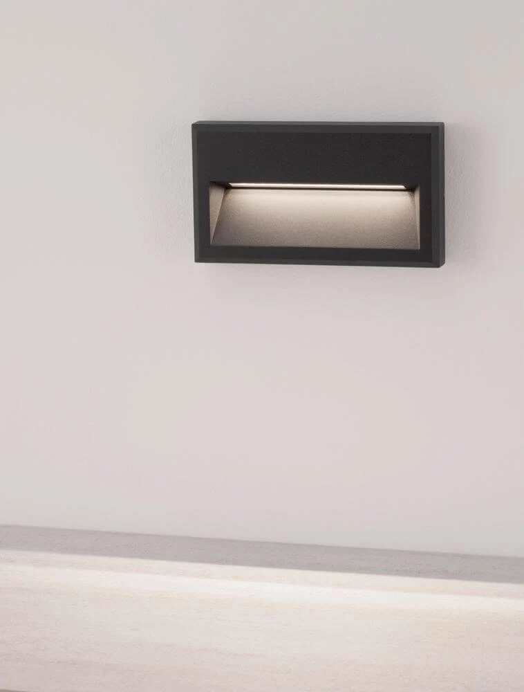 Rio LED Außenwandleuchte 3000K Anthrazit IP65
