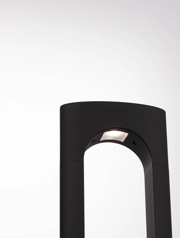 Portal LED Außenwegeleuchte 3000K Schwarz IP54