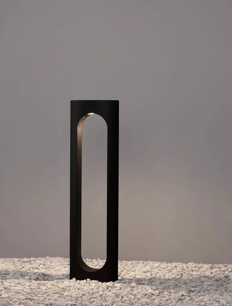 Portal LED Außenwegeleuchte 3000K Schwarz IP54