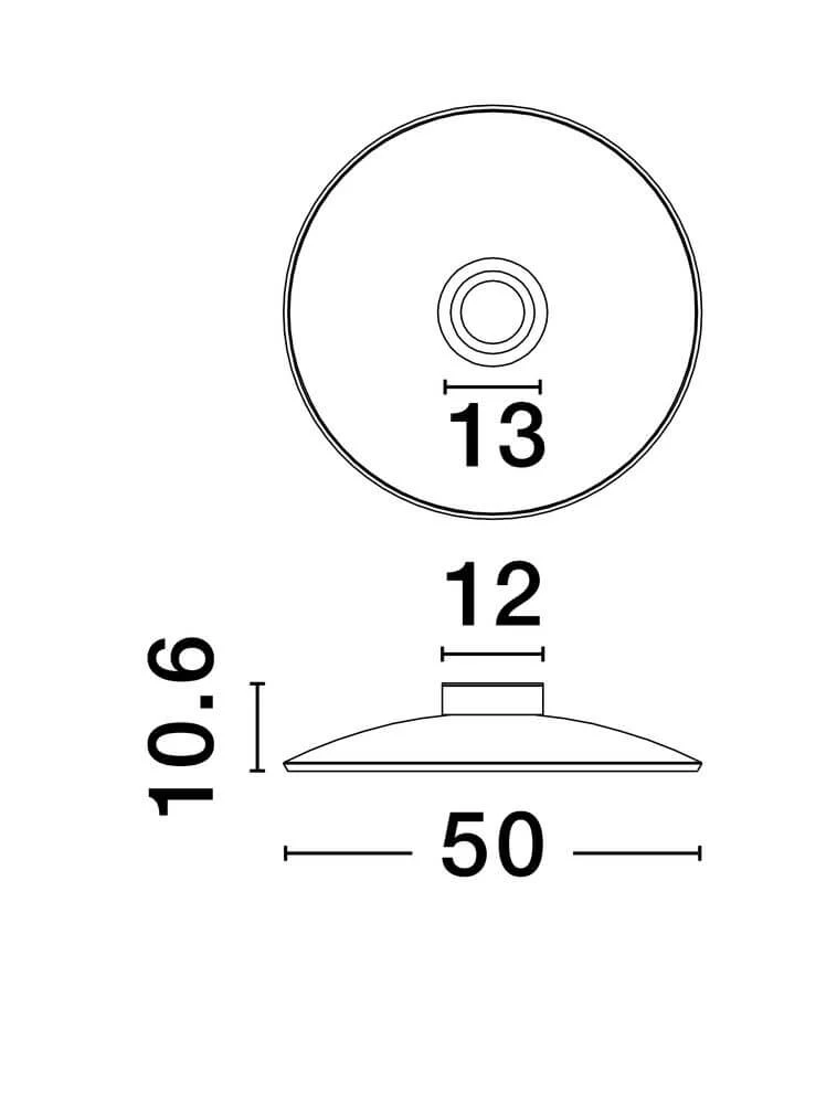 Esti LED Deckenleuchte Ø 50cm 3000K