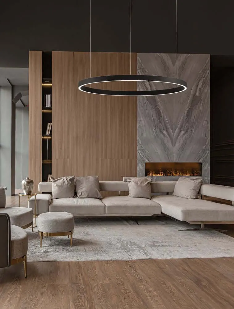 Elowen LED Pendelleuchte Ø 98cm 3000K Up & Down