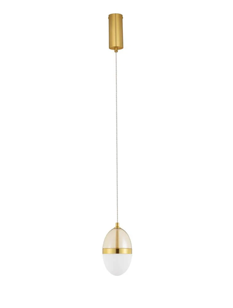 Egna Pendelleuchte Oval 3000K Gold