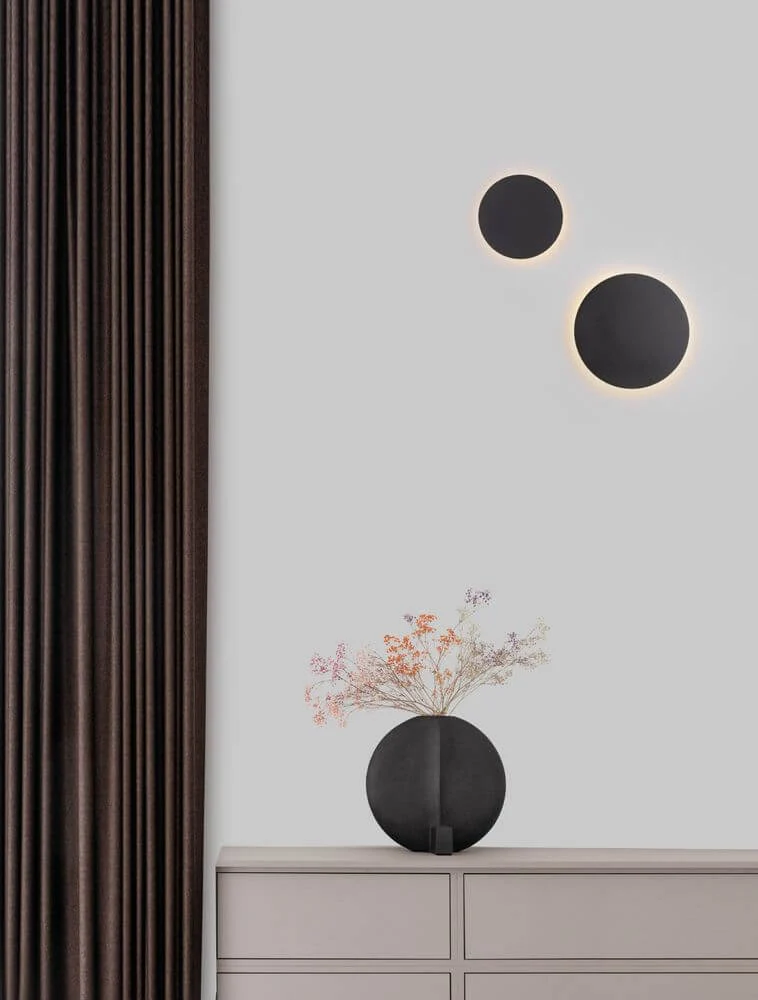 Cyrcle LED Wandleuchte Ø 30cm 3000K