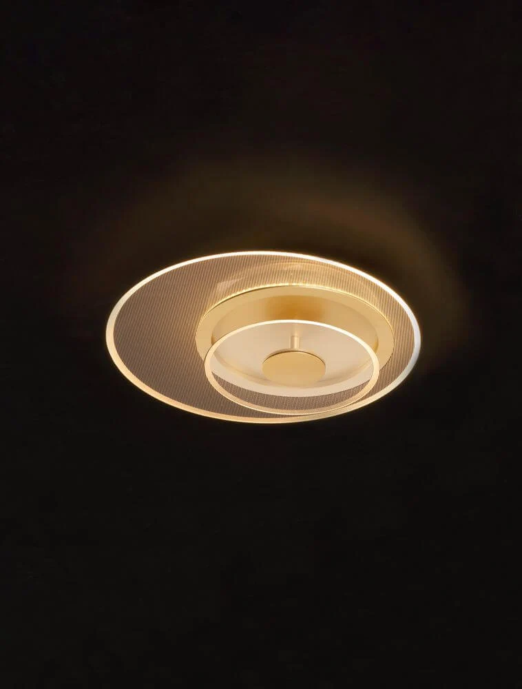Copo LED Deckenleuchte 3000K Gold