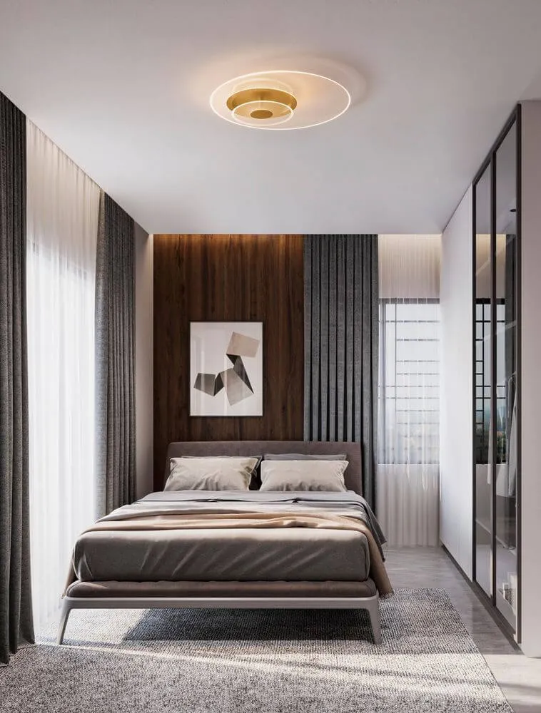 Copo LED Deckenleuchte 3000K Gold