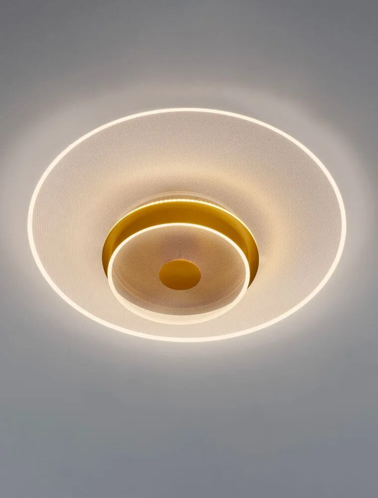 Copo LED Deckenleuchte 3000K Gold