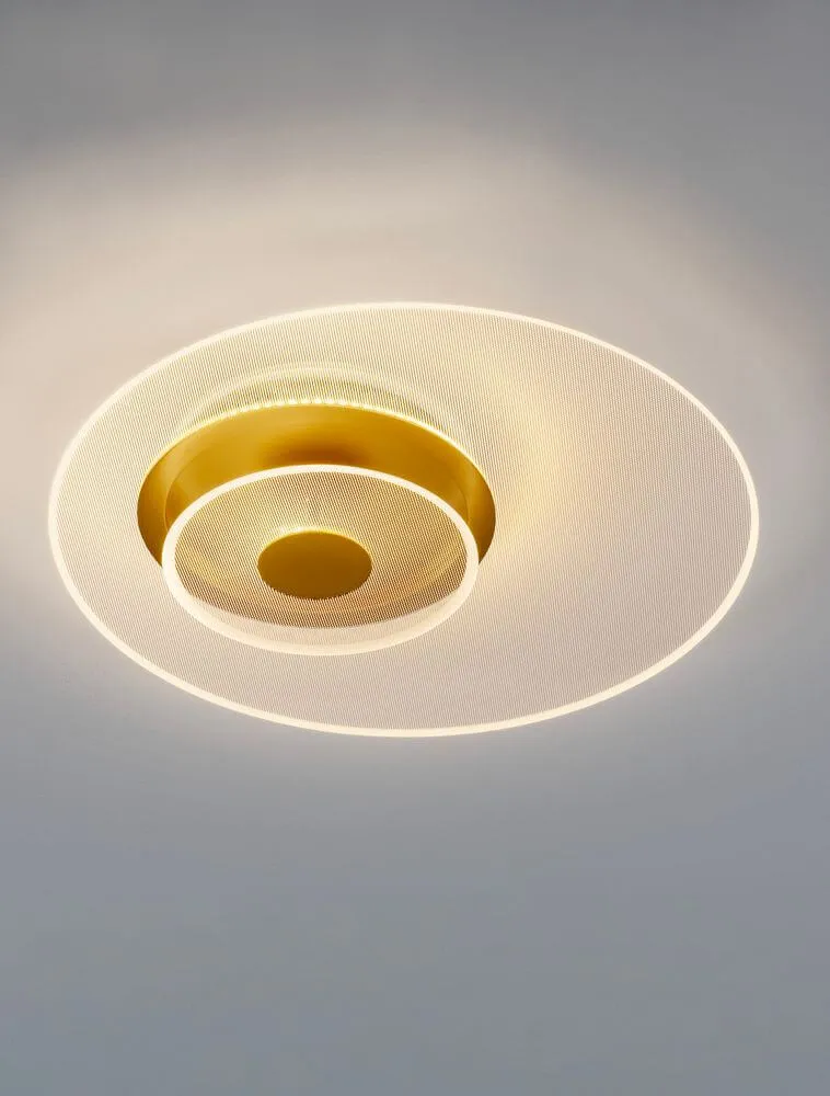 Copo LED Deckenleuchte 3000K Gold