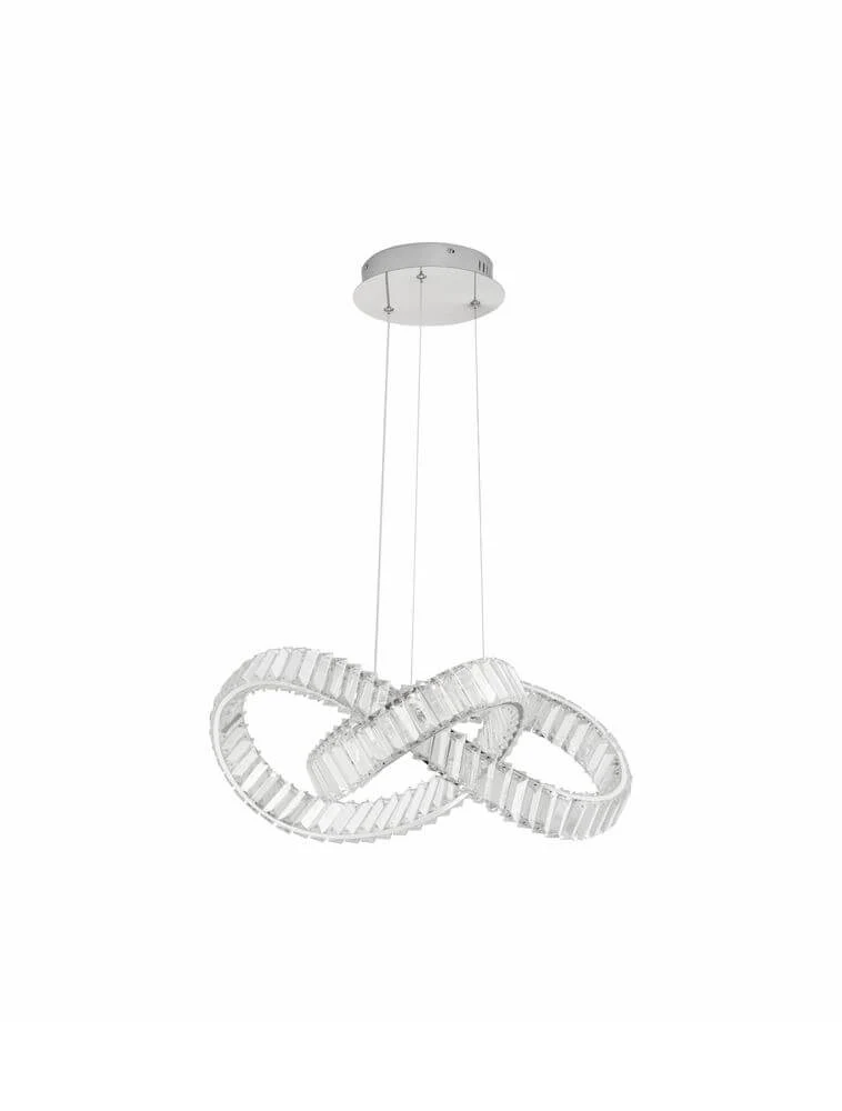 Conceto LED Pendelleuchte Verknotet Ø 60cm 3500K