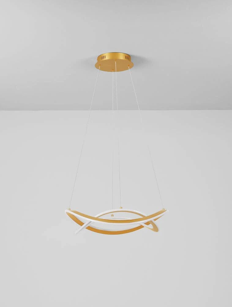 Celestia LED Pendelleuchte 2-flammig Ø 60cm 3000K