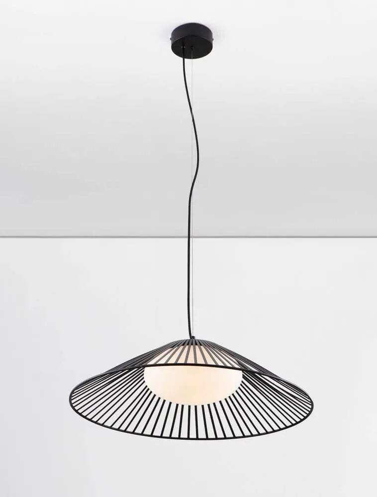Brume LED Pendelleuchte 3000K Schwarz