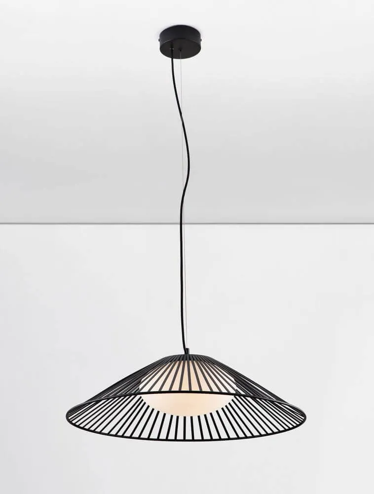 Brume LED Pendelleuchte 3000K Schwarz