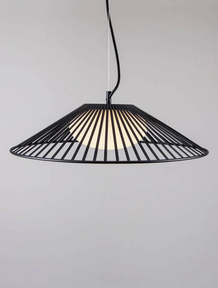 Brume LED Pendelleuchte 3000K Schwarz