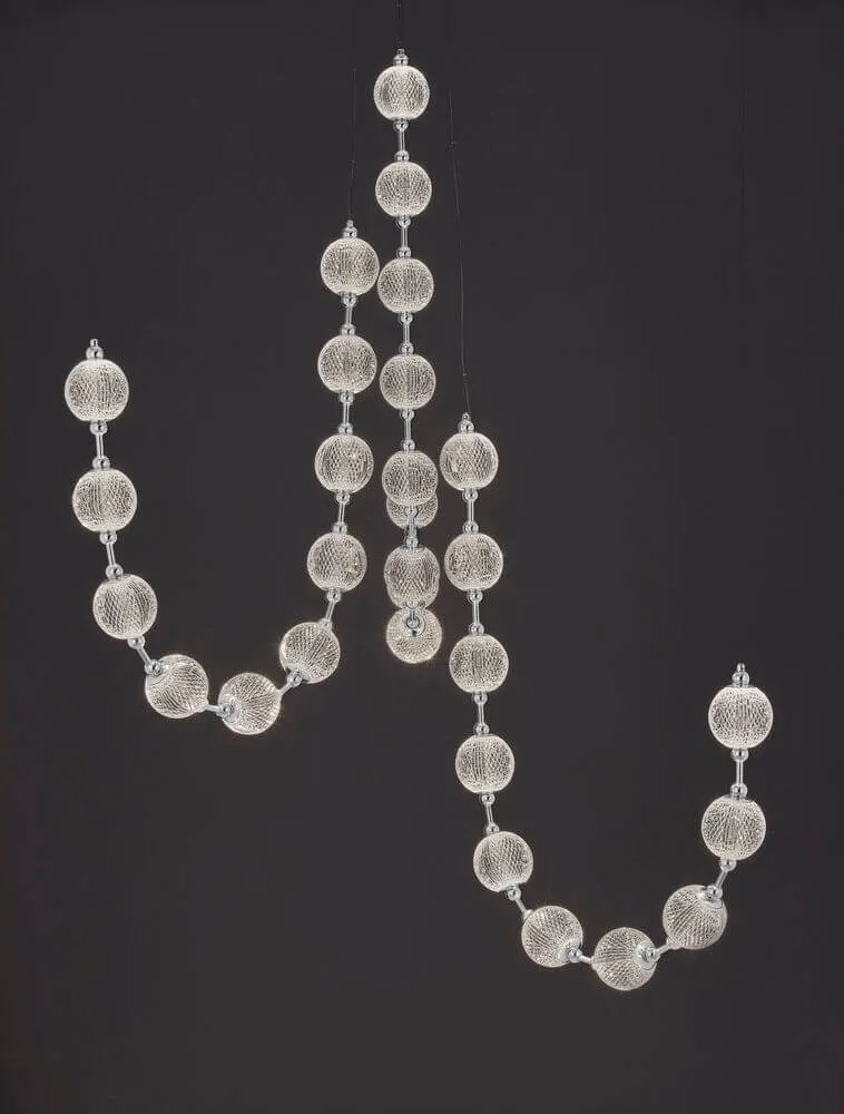 Brillante LED Pendelleuchte 30-flammig Ø 147cm 3200K
