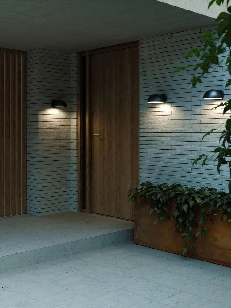 Außenwandlampe Clarso IP44