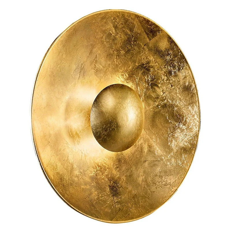 Aura Sol Gold Wand- & Deckenleuchte Ø 60cm