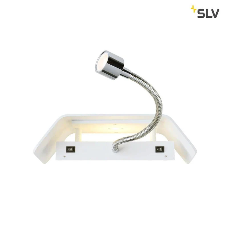 MANA LED Wandleuchte spot 200 3000K weiß/chrom