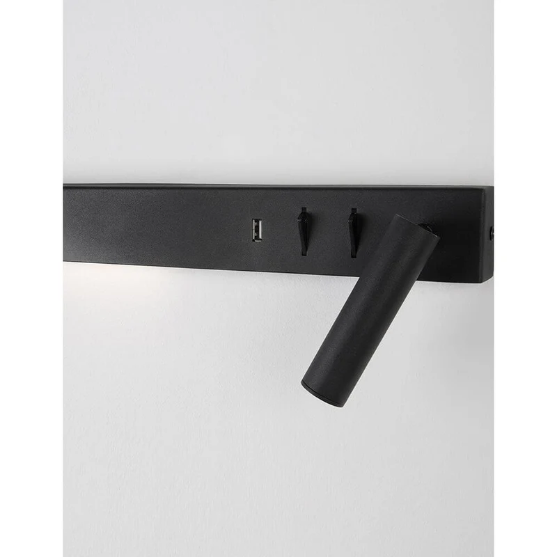Nova Luce Vida LED Lese- & Wandlampe Metall mit USB