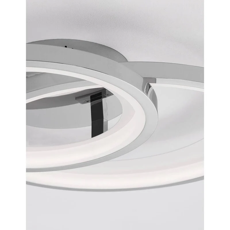 Nova Luce Galaxy LED Deckenlampe Chrom
