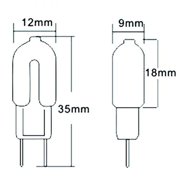 G4 LED 1,2W Warmweiß 110 lm