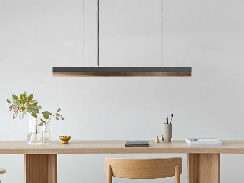 Gantlights C2 LED-Hängelampe 92cm dimmbar Beton
