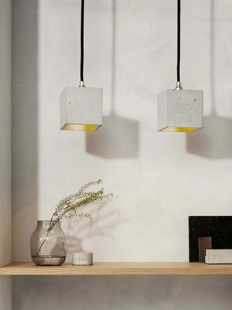 Gantlights B6 Hängelampe Beton