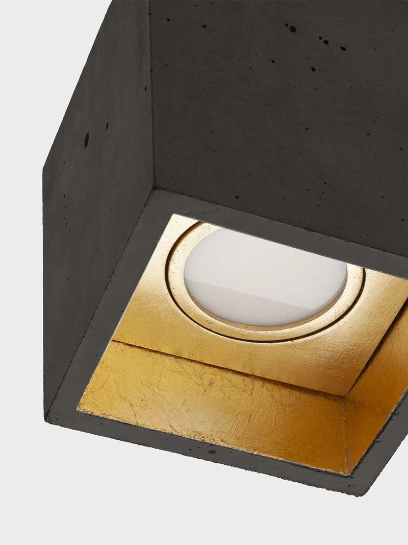 Gantlights B7 Deckenspot quadratisch dimmbar