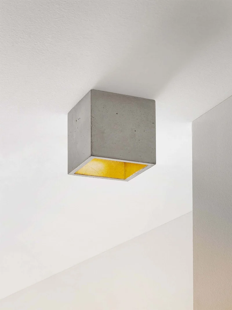 Gantlights B7 Deckenspot quadratisch dimmbar