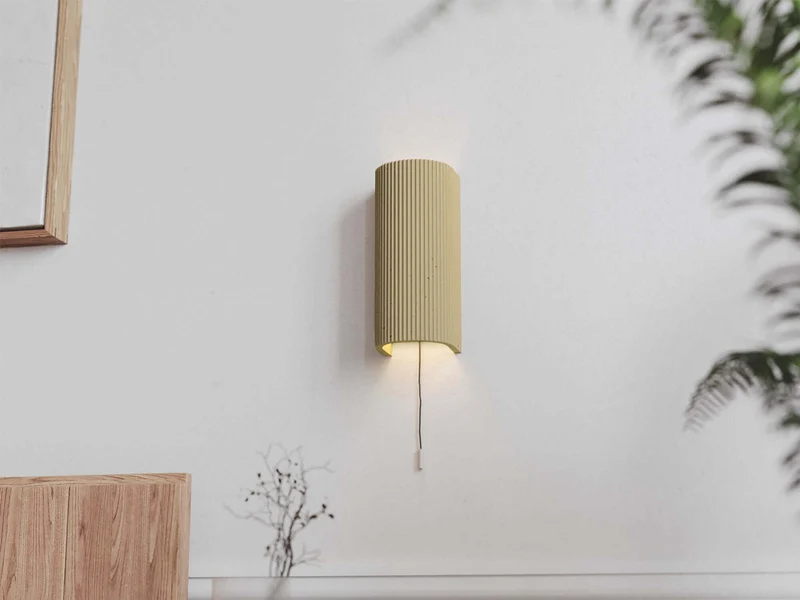 Gantlights S3 Wandlampe kanneliert Up & Down